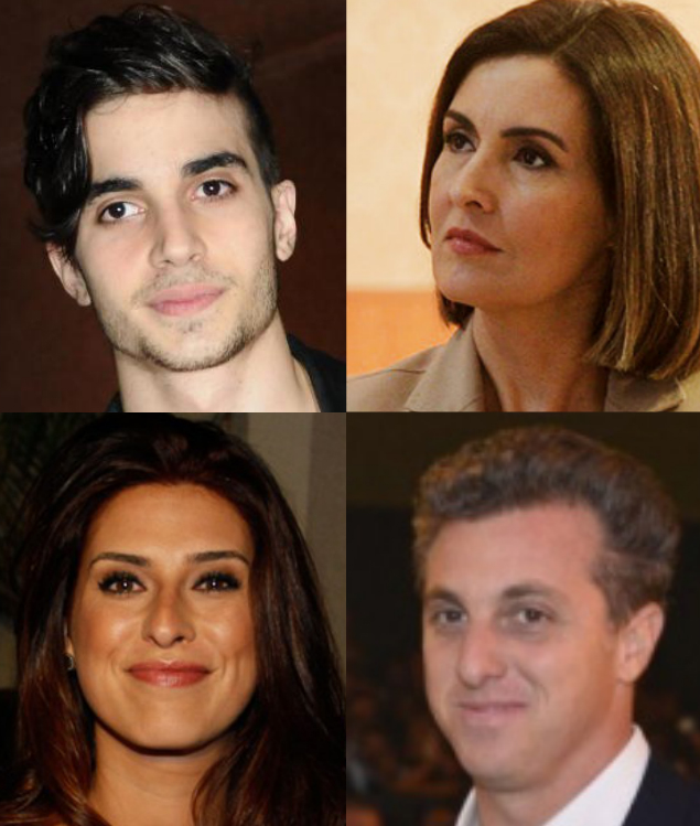 Fiuk, Fatima Bernardes, luciano huck, fernanda paes leme Fiuk, Fatima Bernardes, luciano huck, fernanda paes leme